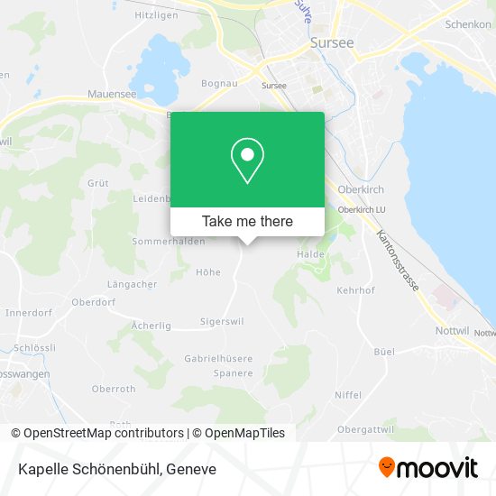 Kapelle Schönenbühl map