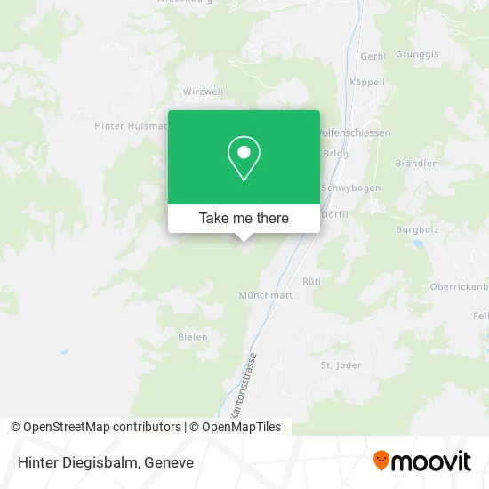 Hinter Diegisbalm map