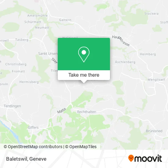 Baletswil map