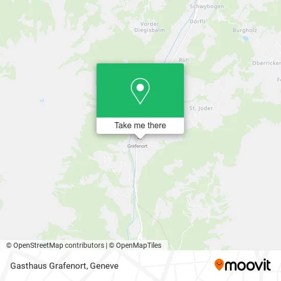 Gasthaus Grafenort map