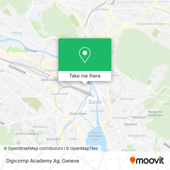 Digicomp Academy Ag map
