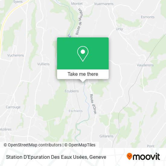 Station D'Epuration Des Eaux Usées map