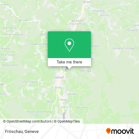 Fröschau map