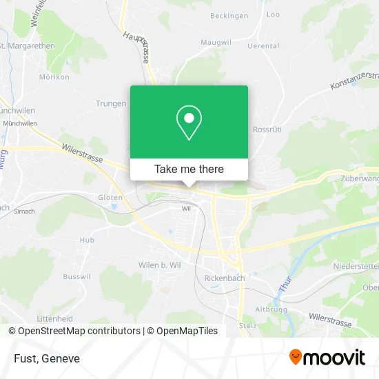 Fust map
