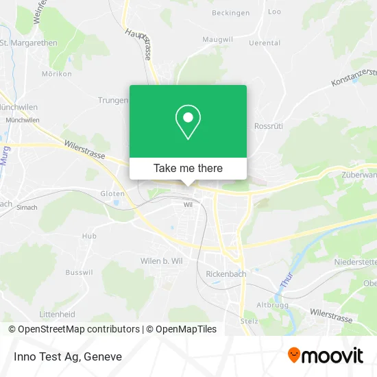Inno Test Ag map
