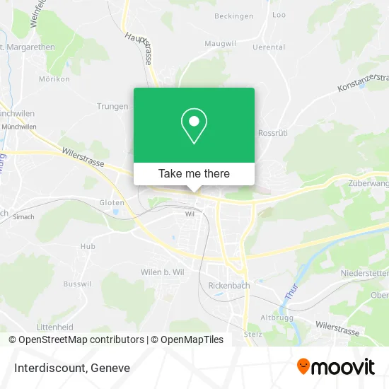 Interdiscount map