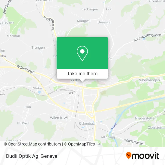 Dudli Optik Ag map