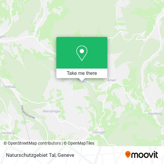 Naturschutzgebiet Tal map