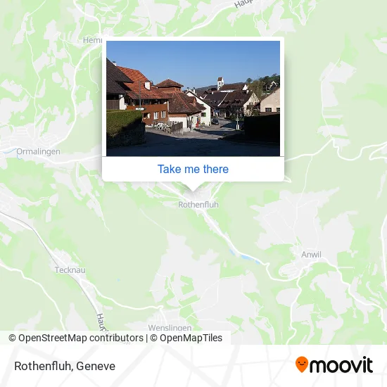 Rothenfluh map