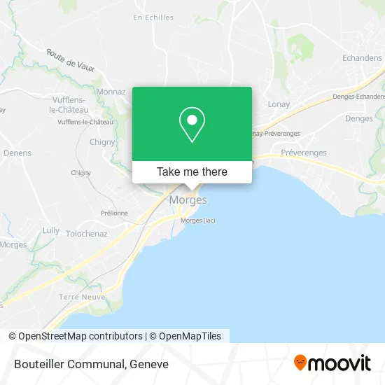 Bouteiller Communal map