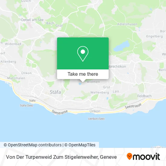 Von Der Turpenweid Zum Stigelenweiher map