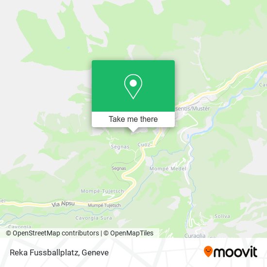 Reka Fussballplatz map