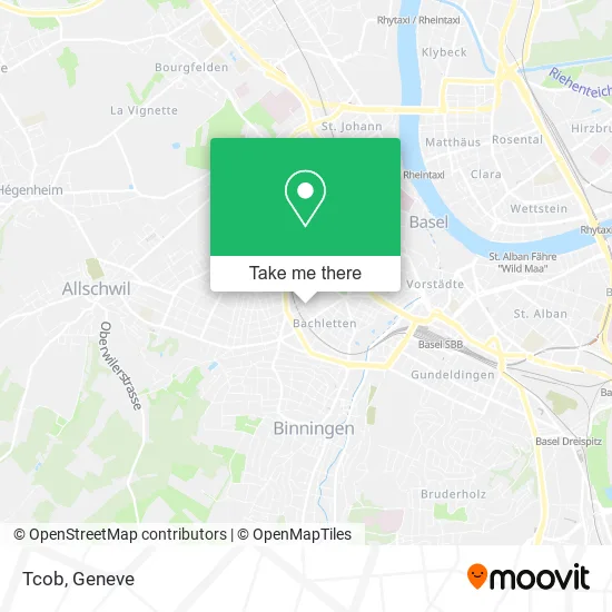 Tcob map