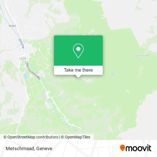 Metschmaad map