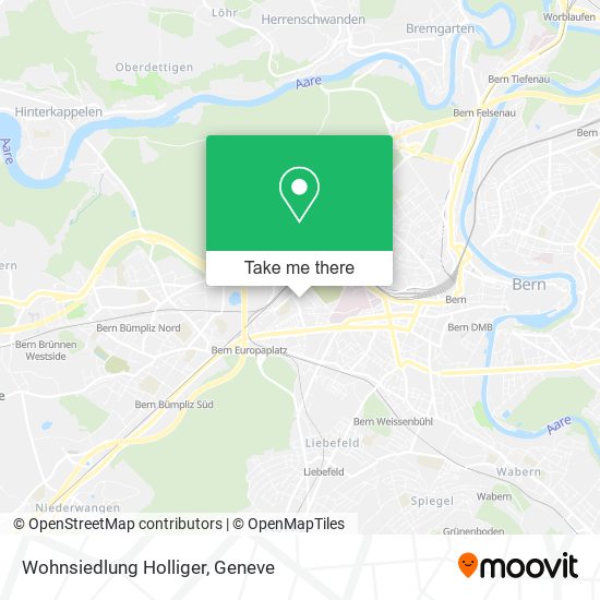 Wohnsiedlung Holliger map