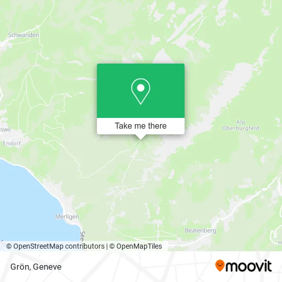 Grön map