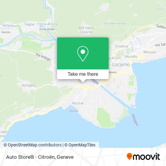 Auto Storelli - Citroën map