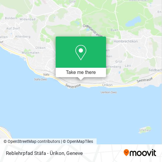 Reblehrpfad Stäfa - Ürikon map