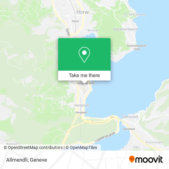 Allmendli map