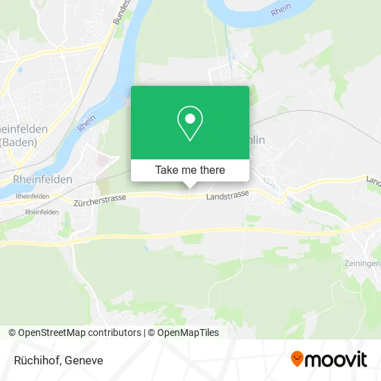 Rüchihof map