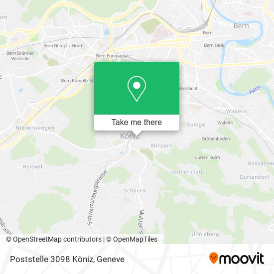 Poststelle 3098 Köniz map
