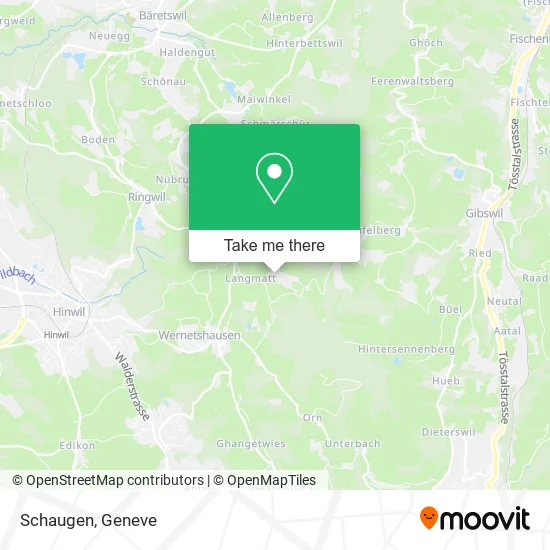 Schaugen map