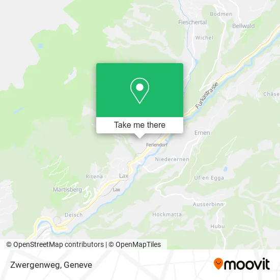 Zwergenweg map