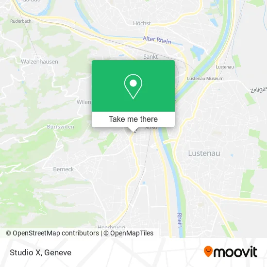 Studio X map