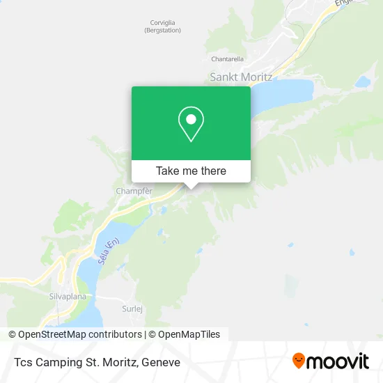 Tcs Camping St. Moritz map