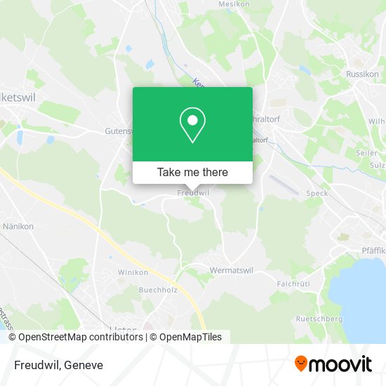 Freudwil map