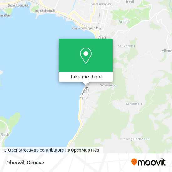 Oberwil map
