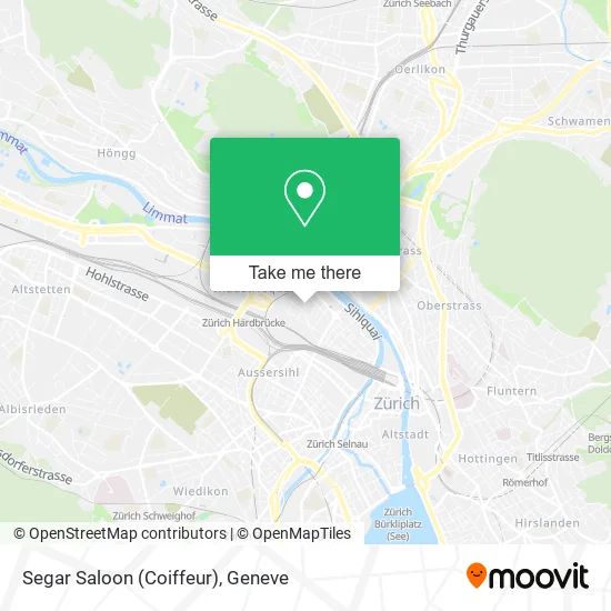 Segar Saloon (Coiffeur) map