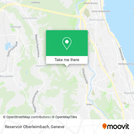 Reservoir Oberleimbach map