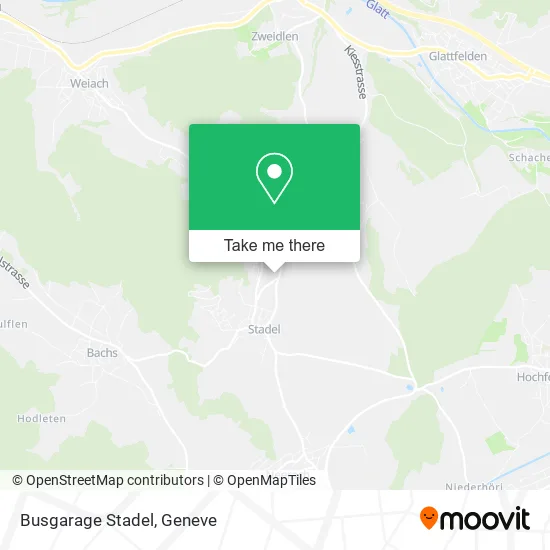 Busgarage Stadel map