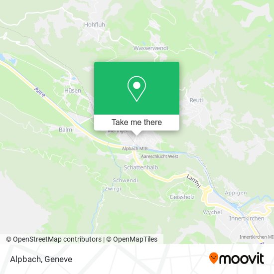 Alpbach map