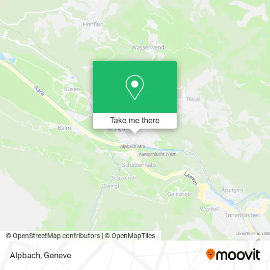 Alpbach map