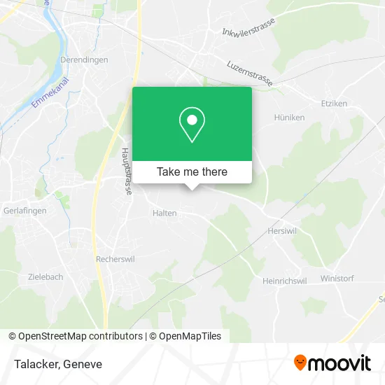 Talacker map