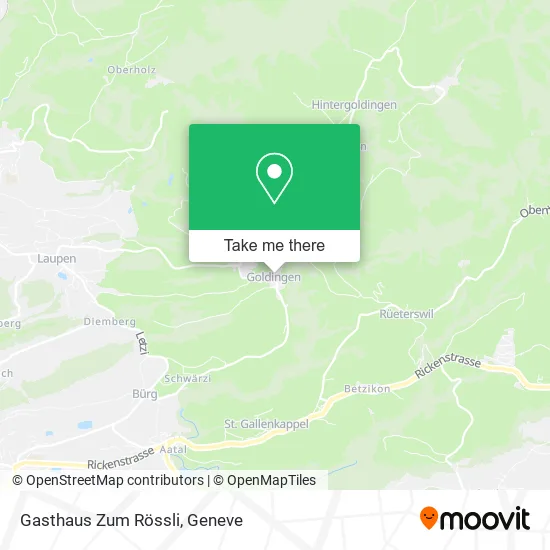 Gasthaus Zum Rössli map