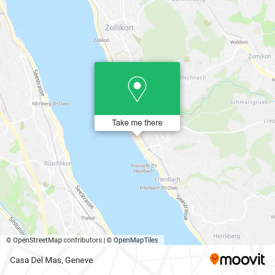Casa Del Mas map