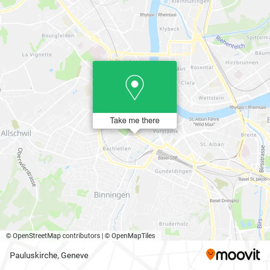 Pauluskirche map