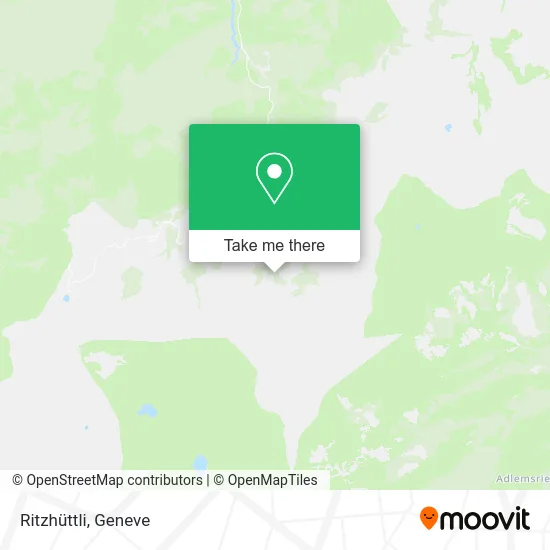 Ritzhüttli map