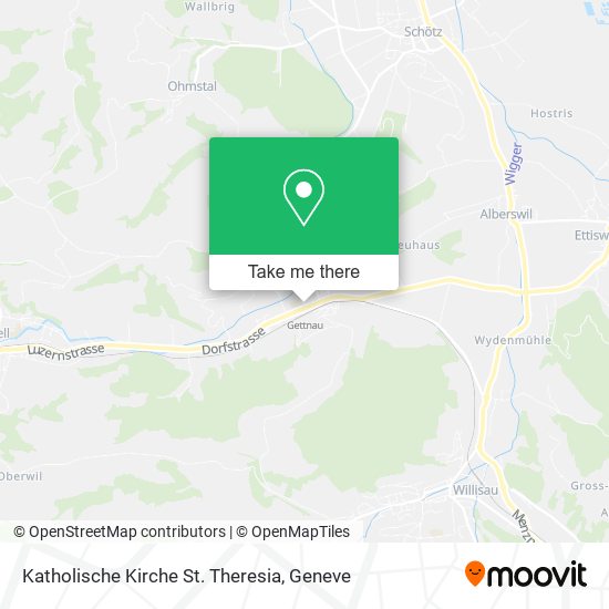 Katholische Kirche St. Theresia map