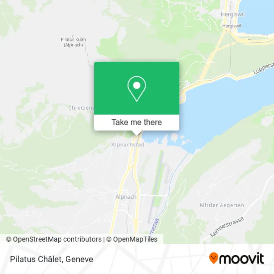 Pilatus Châlet map
