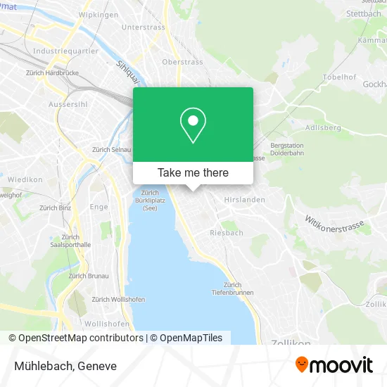 Mühlebach map