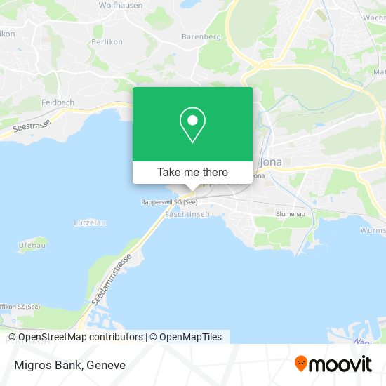 Migros Bank map