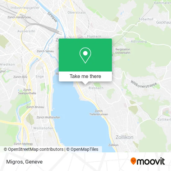 Migros map
