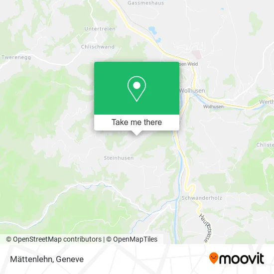 Mättenlehn map