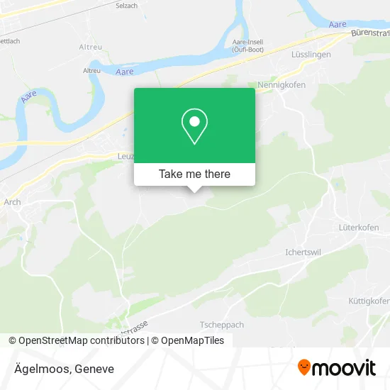 Ägelmoos map