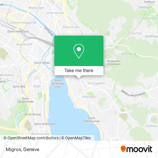 Migros map