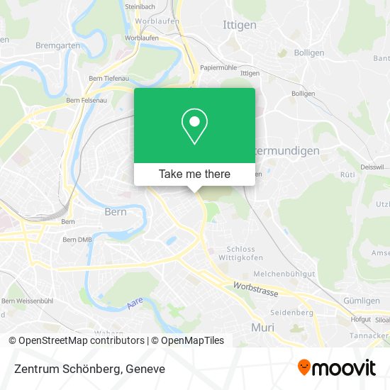 Zentrum Schönberg map